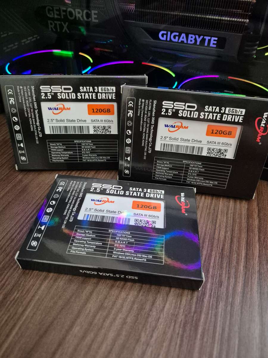 WALRAM 120gb SSD - BRAND NEW