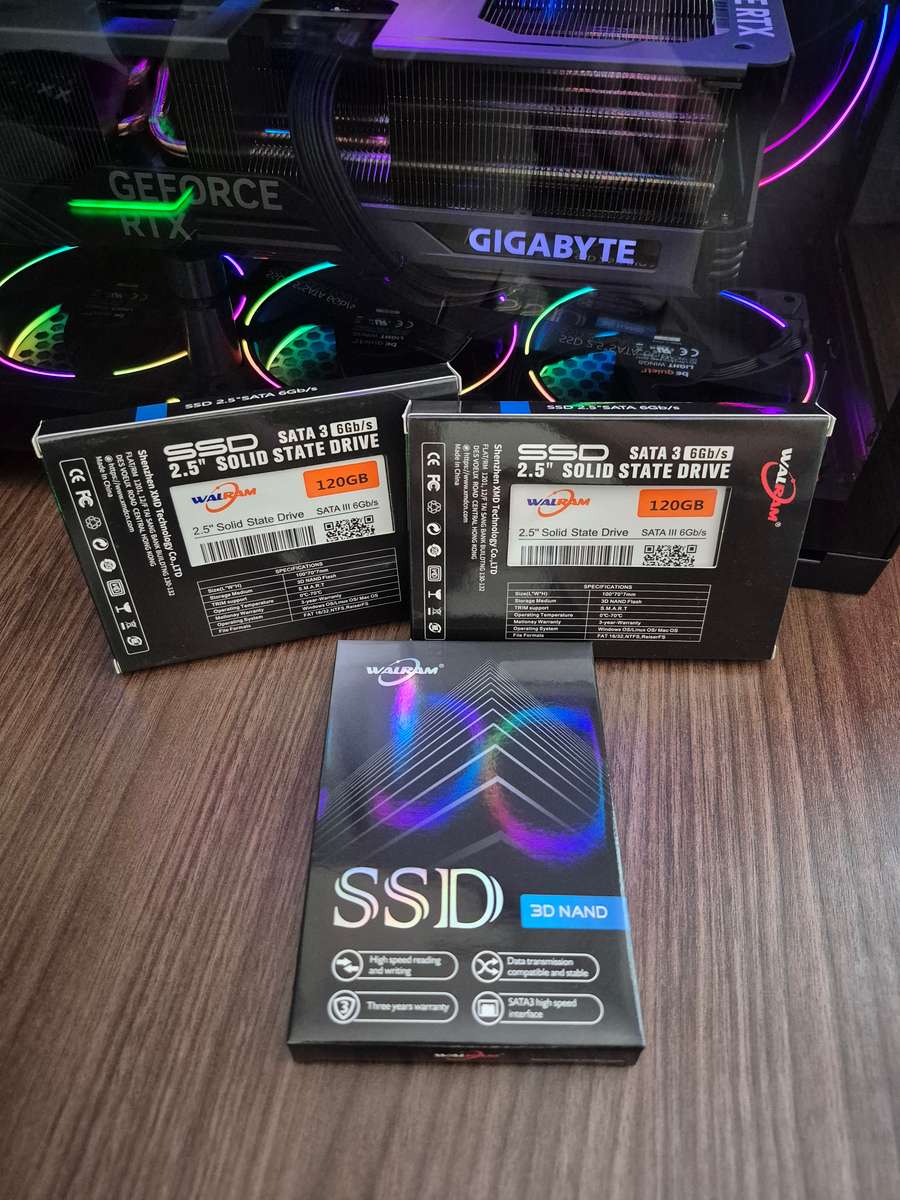 WALRAM 120gb SSD - BRAND NEW