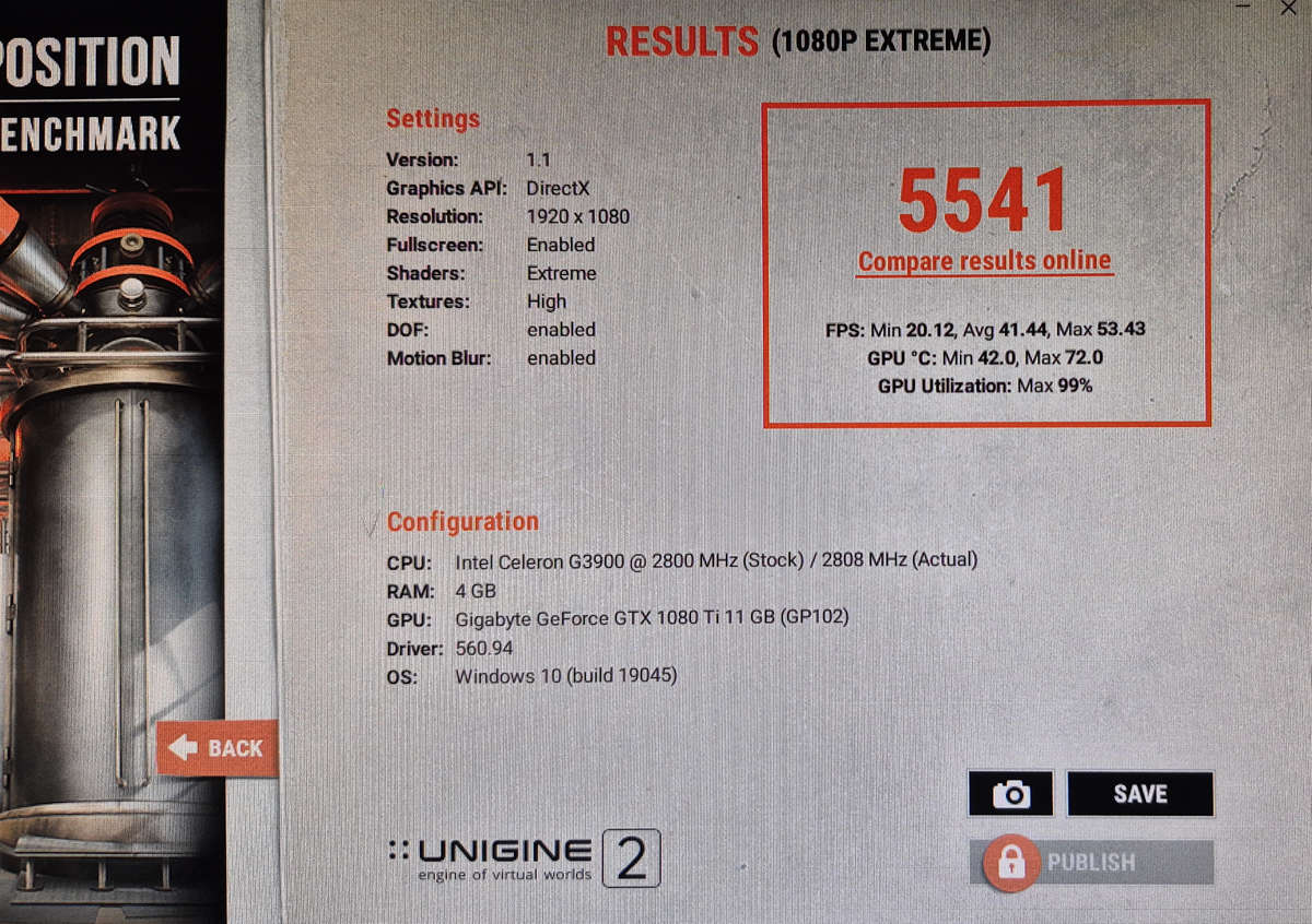 GIGABYTE GAMING GTX 1080 TI