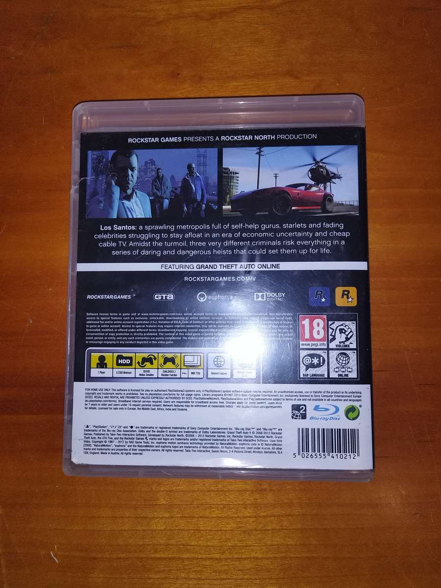 GTA v ps3