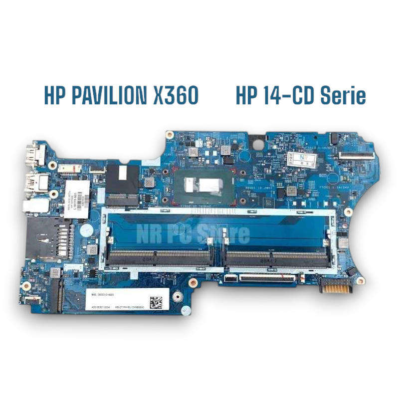 Genuine HP Pavilion x360 14M-DH 14-CD Motherboard with Intel Core i3 8th Gen CPU  Model 18742-1