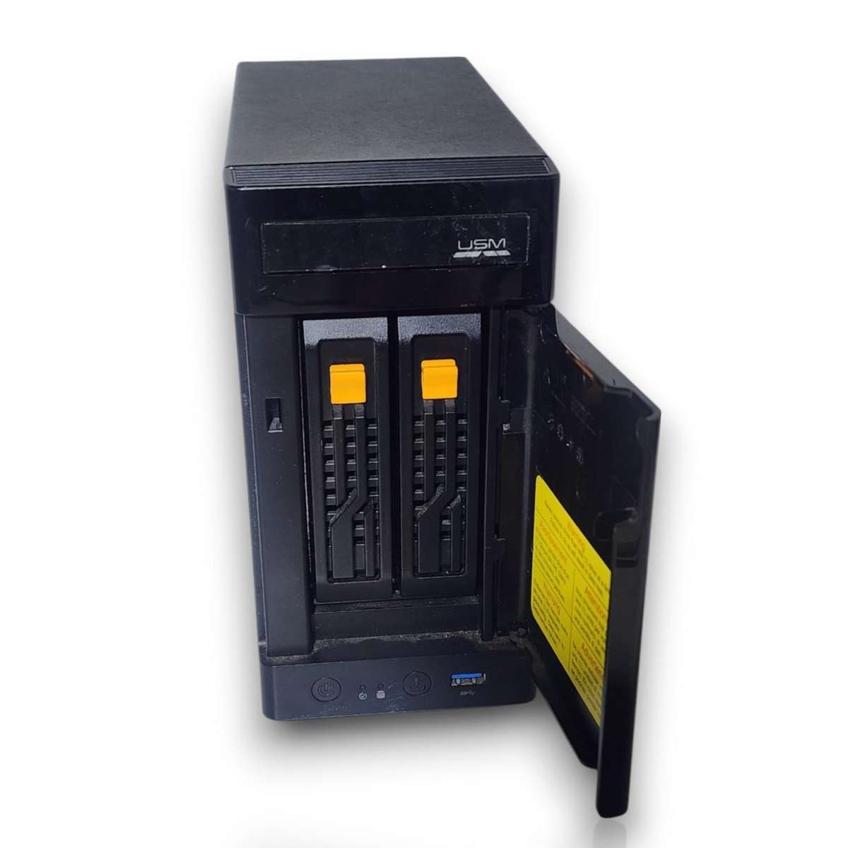 Used Seagate Business Storage SRN02D  2-Bay NAS Enclosure  No HDD Included