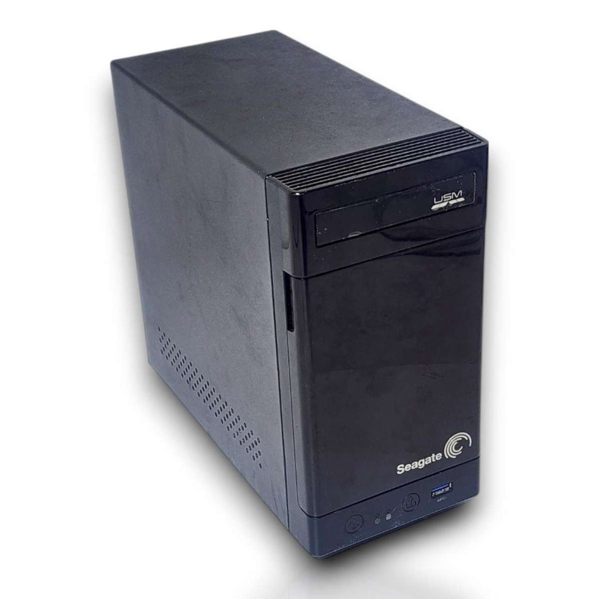 Used Seagate Business Storage SRN02D  2-Bay NAS Enclosure  No HDD Included