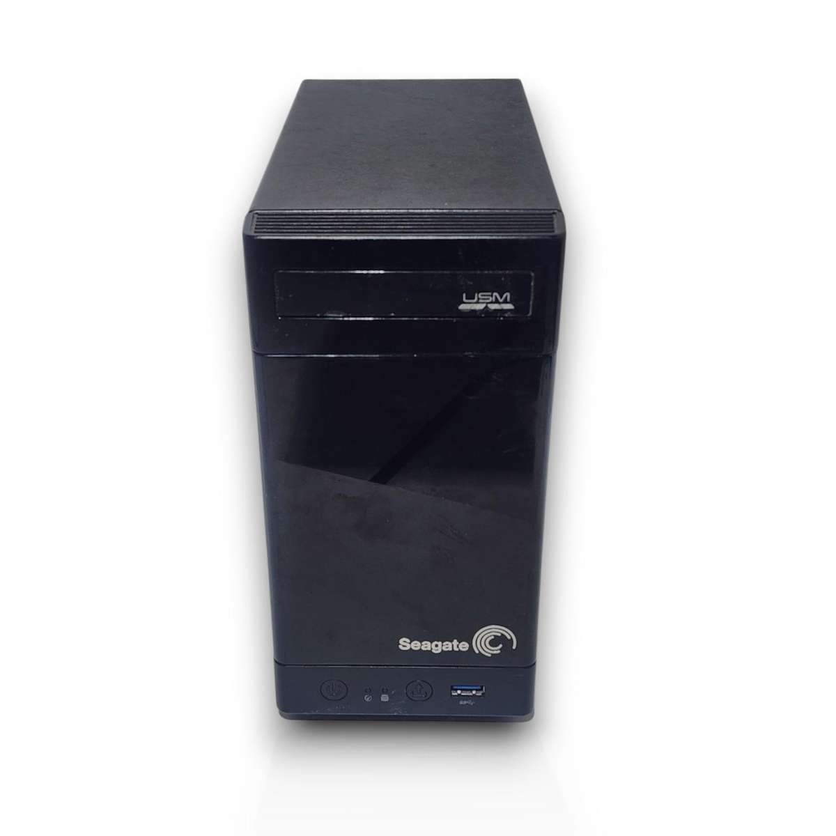 Used Seagate Business Storage SRN02D  2-Bay NAS Enclosure  No HDD Included