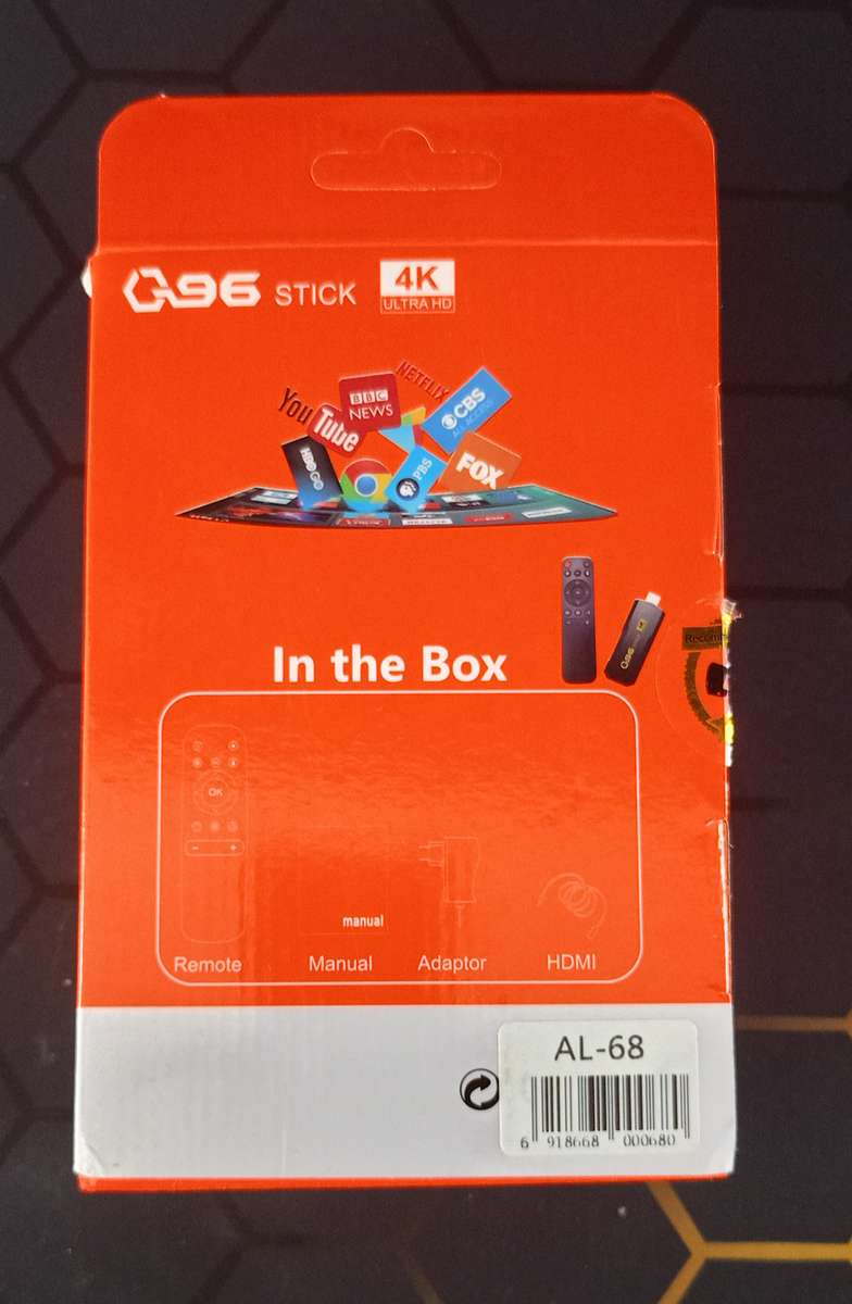 Q96 Stick Dongle Smart TV Box 8GB+128GB TV Stick Android