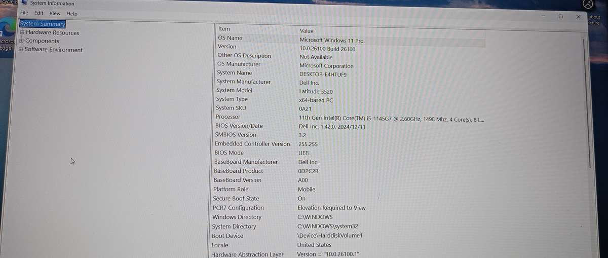 Dell Latitude 5520 Core i5-1145G7 15.6 FHD Display 16GB RAM 512GB SSD 11th Generation