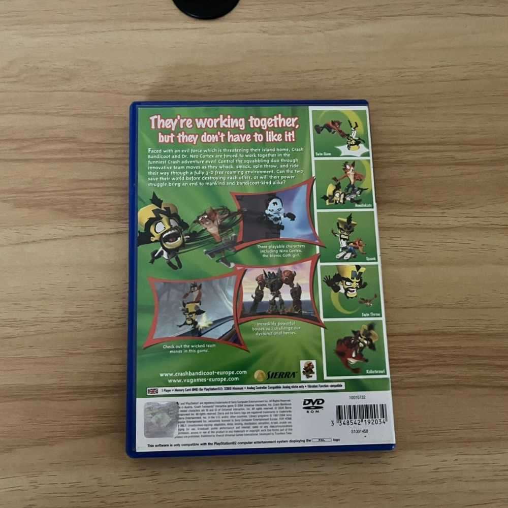 Crash TwinSanity PS2