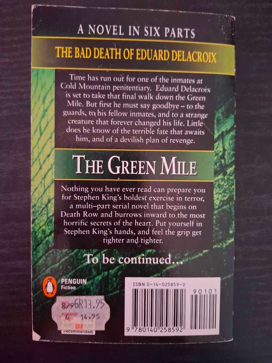 The green mile (part 4) by Stephen King
