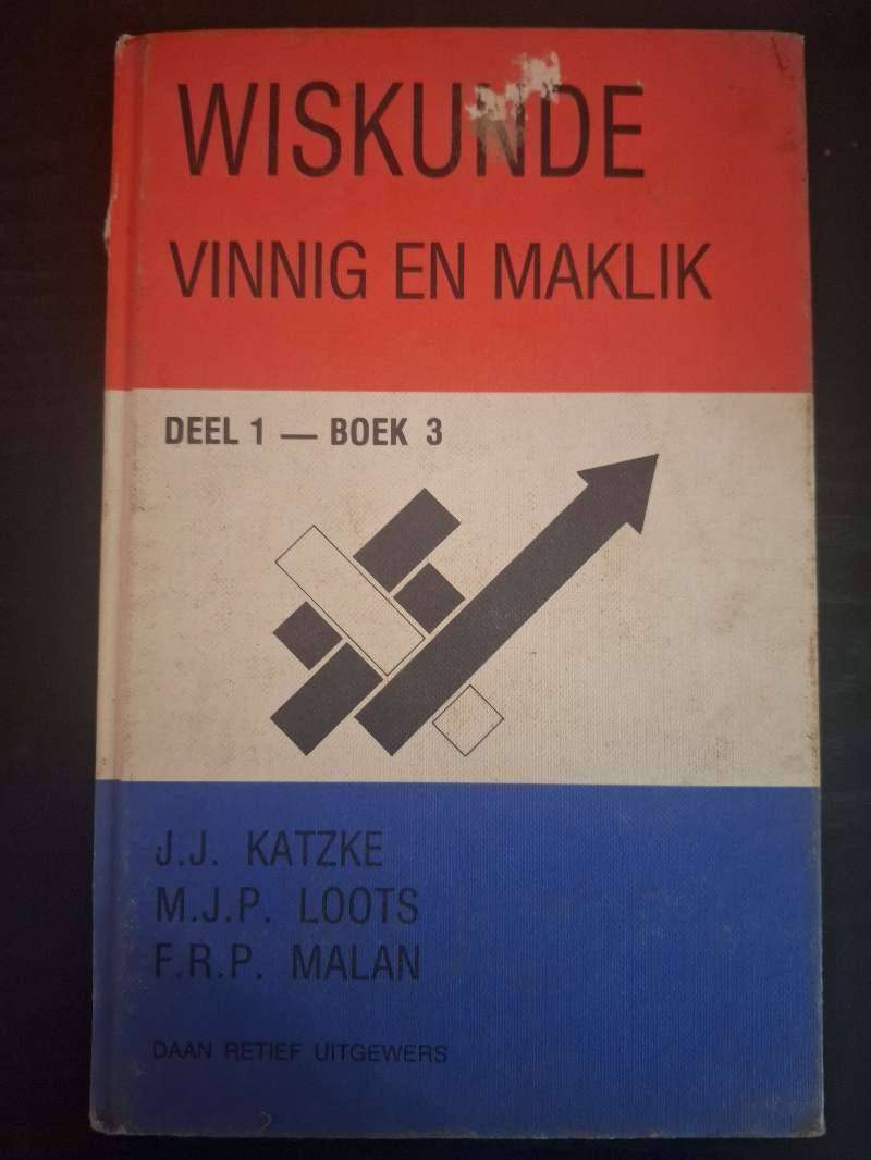 Wiskunde, vinnig en maklik deel 1, boek 3
