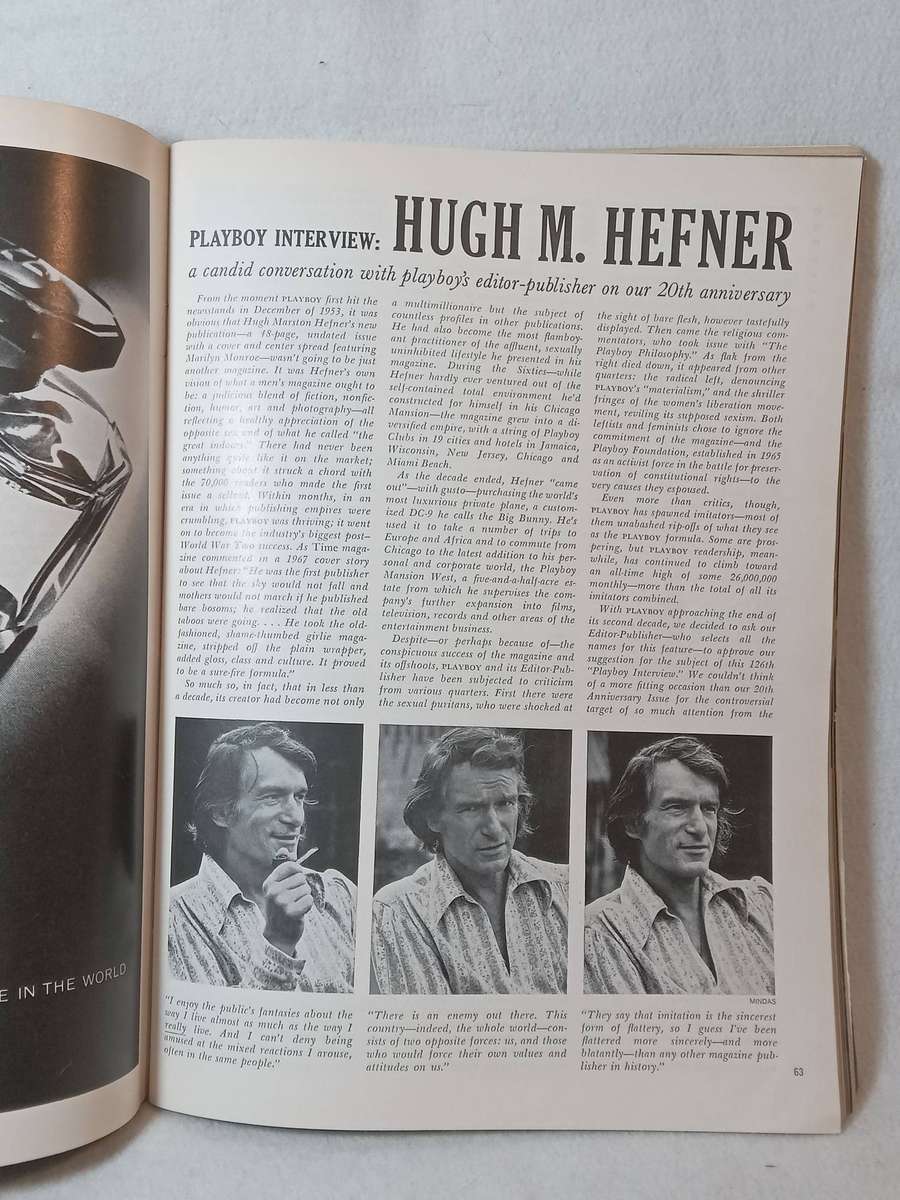 Rare 20th Anniversary Issue of Playboy 1974