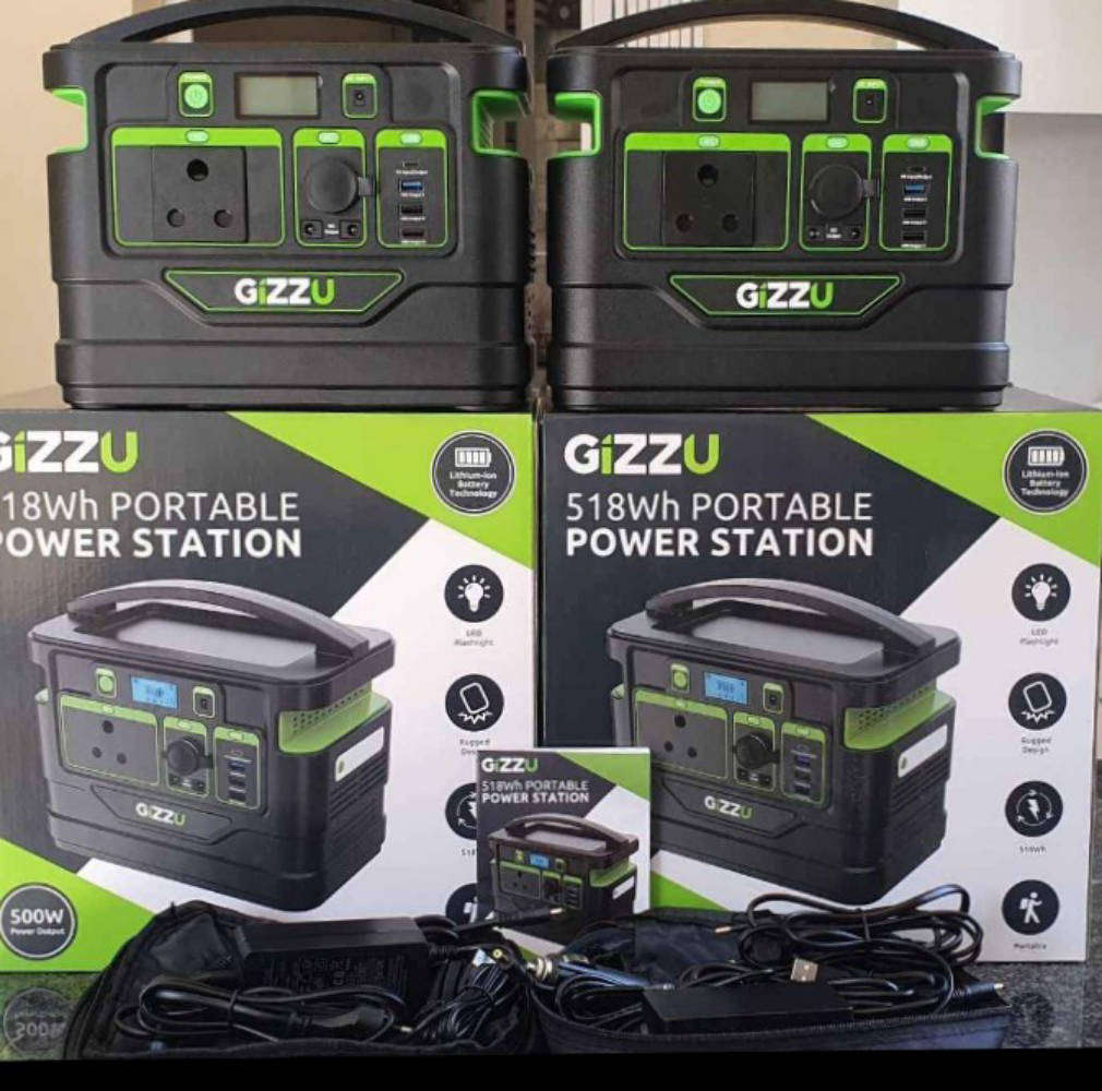 Gizzu 518Wh Portable Power Station