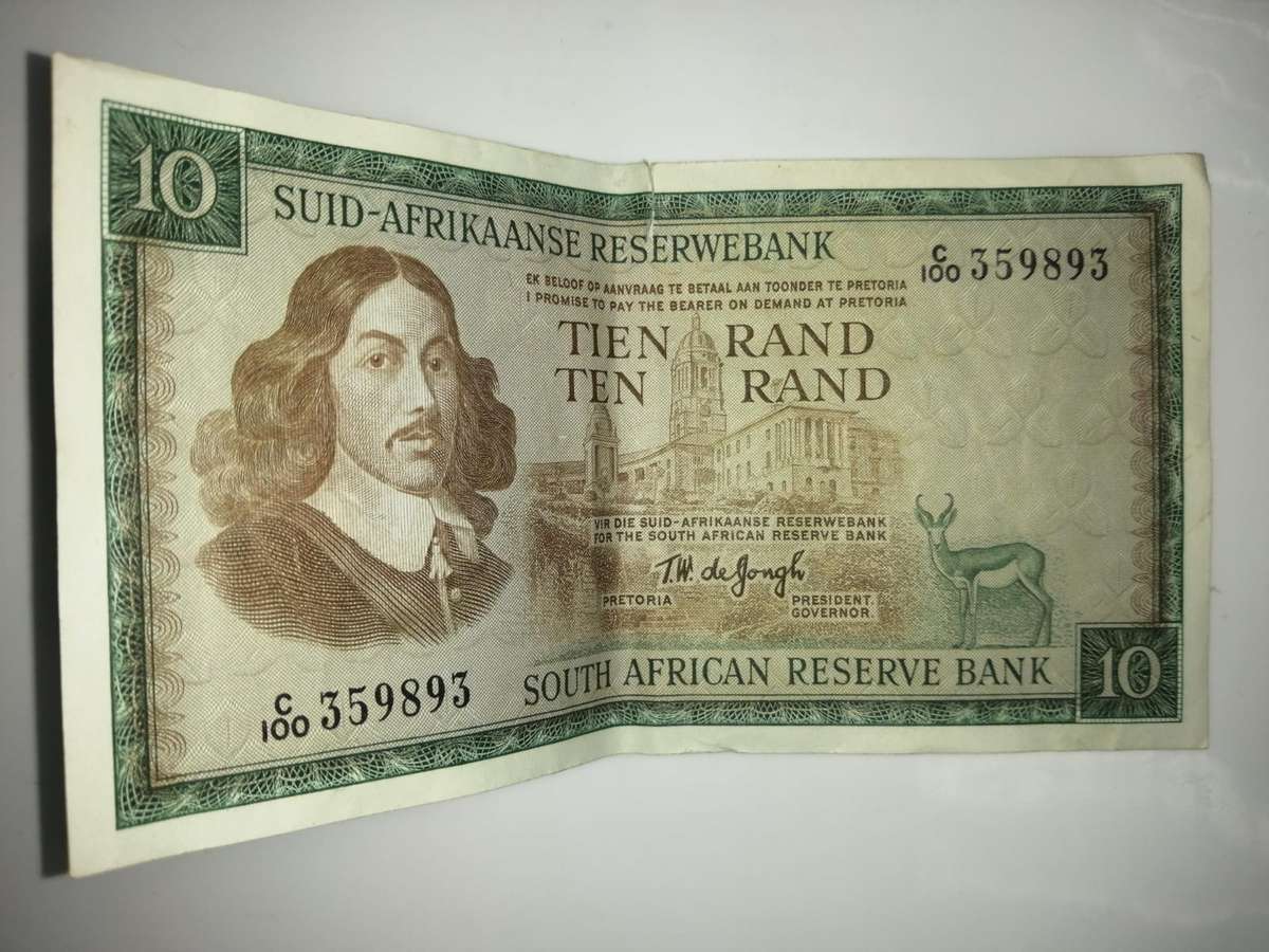 South African Ten Rand Notes