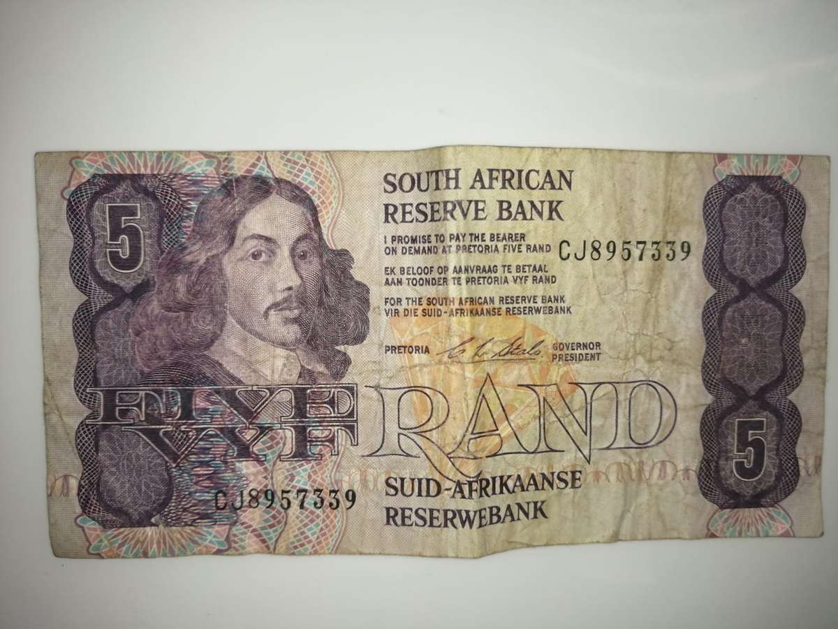 South African R5 Note