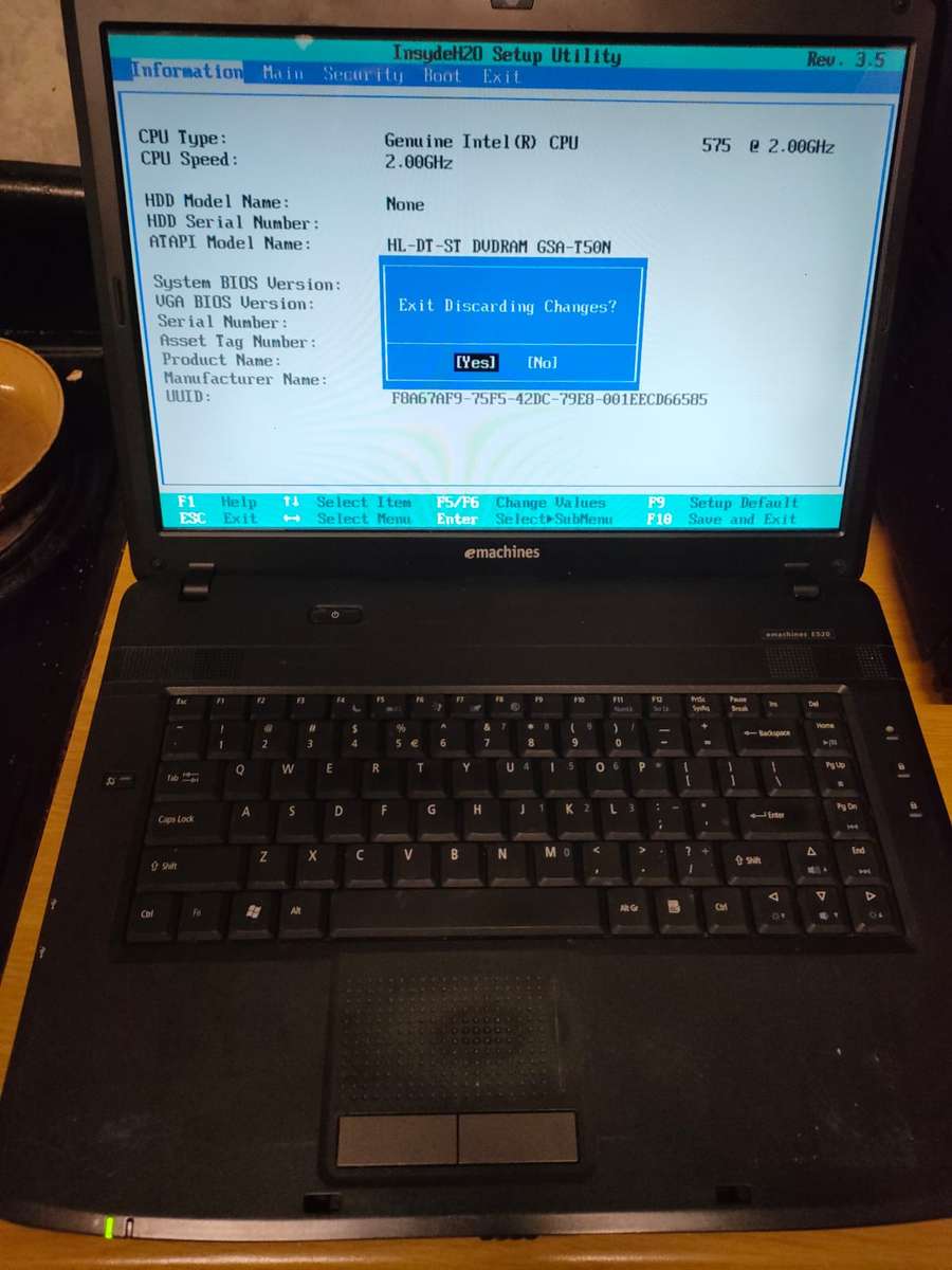 Acer eMachines E520