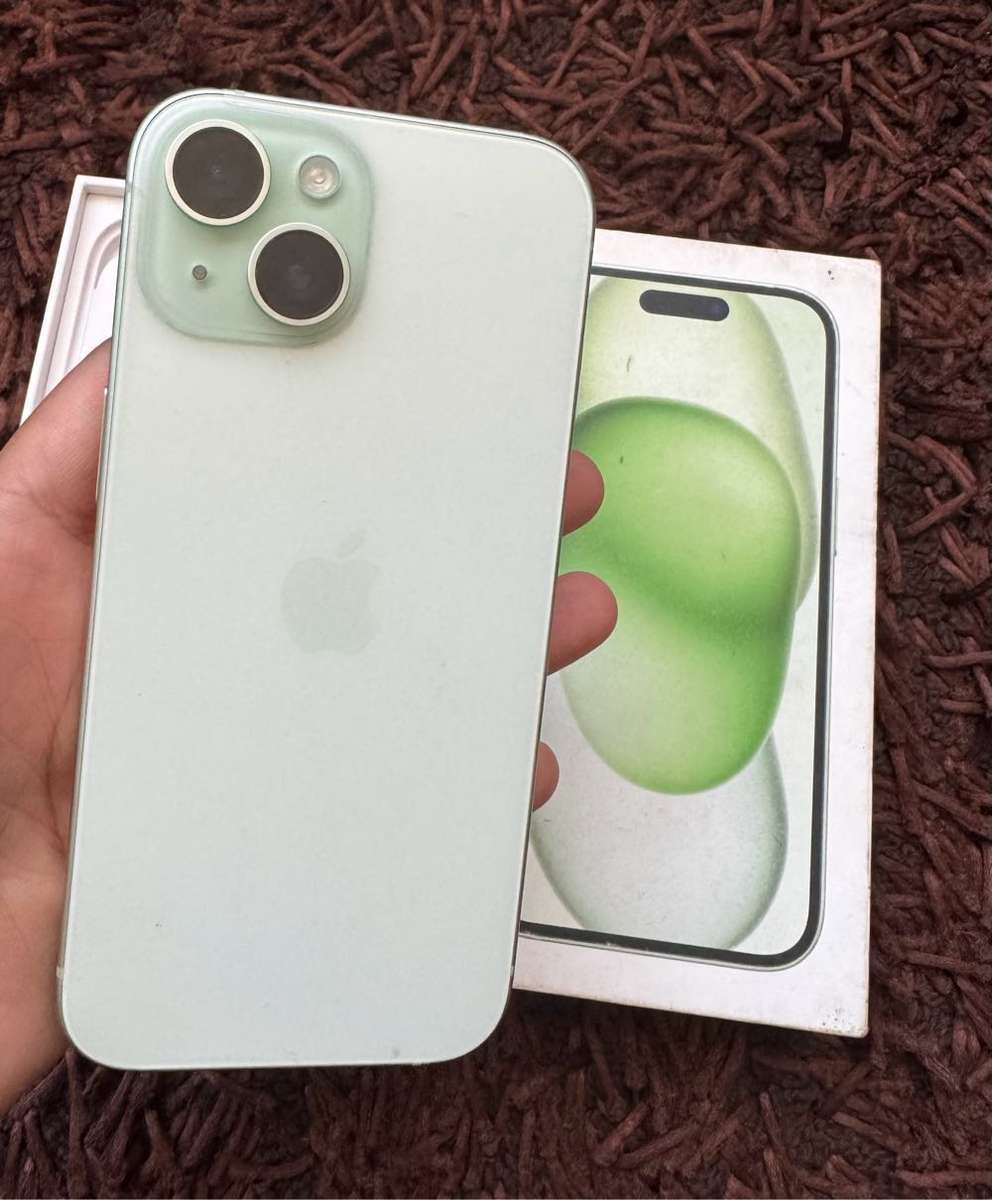 iPhone 15 128gb Green color