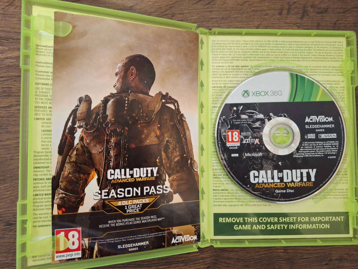 Call of Duty Advanced Warfare Xbox 360