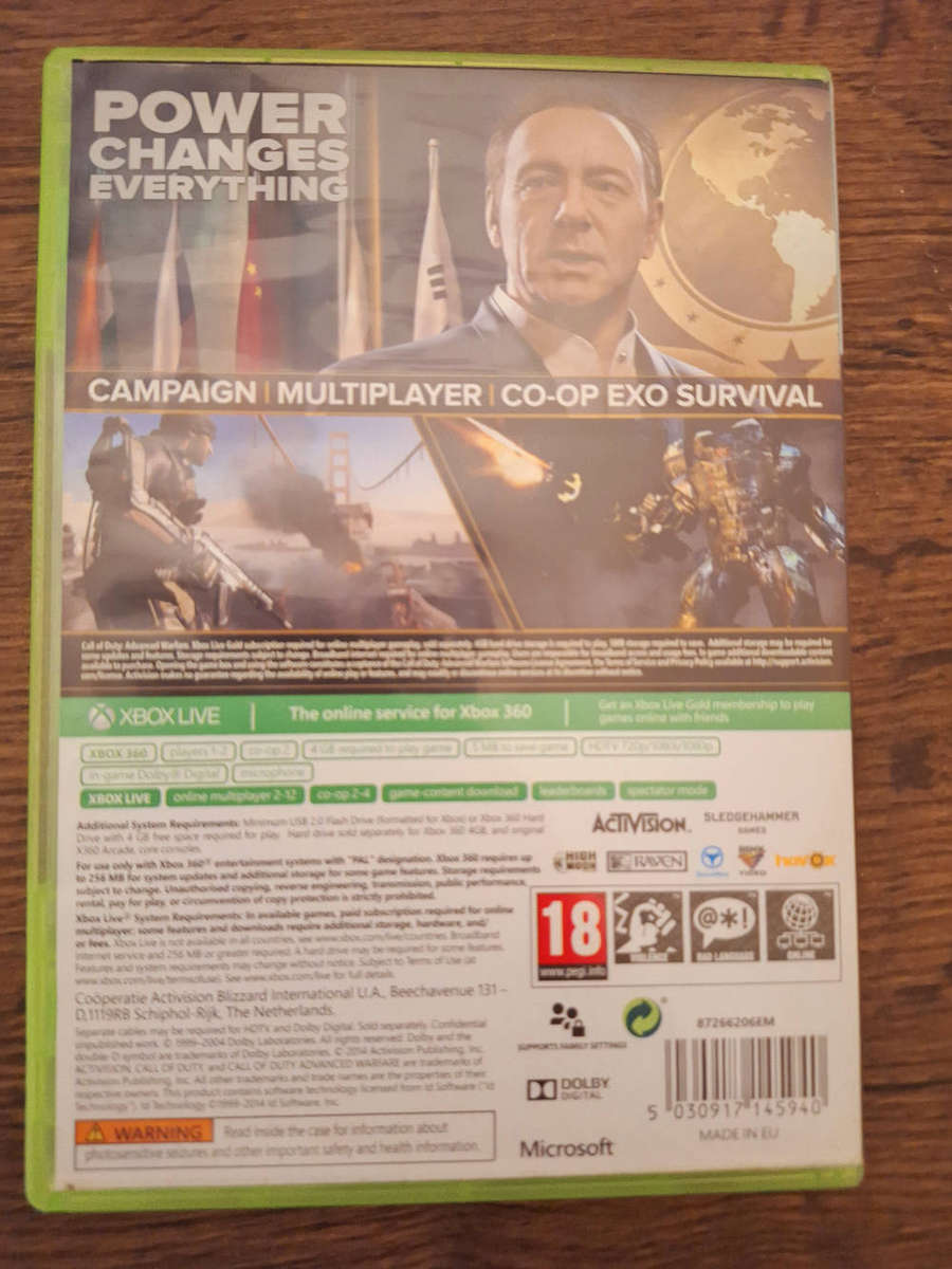 Call of Duty Advanced Warfare Xbox 360