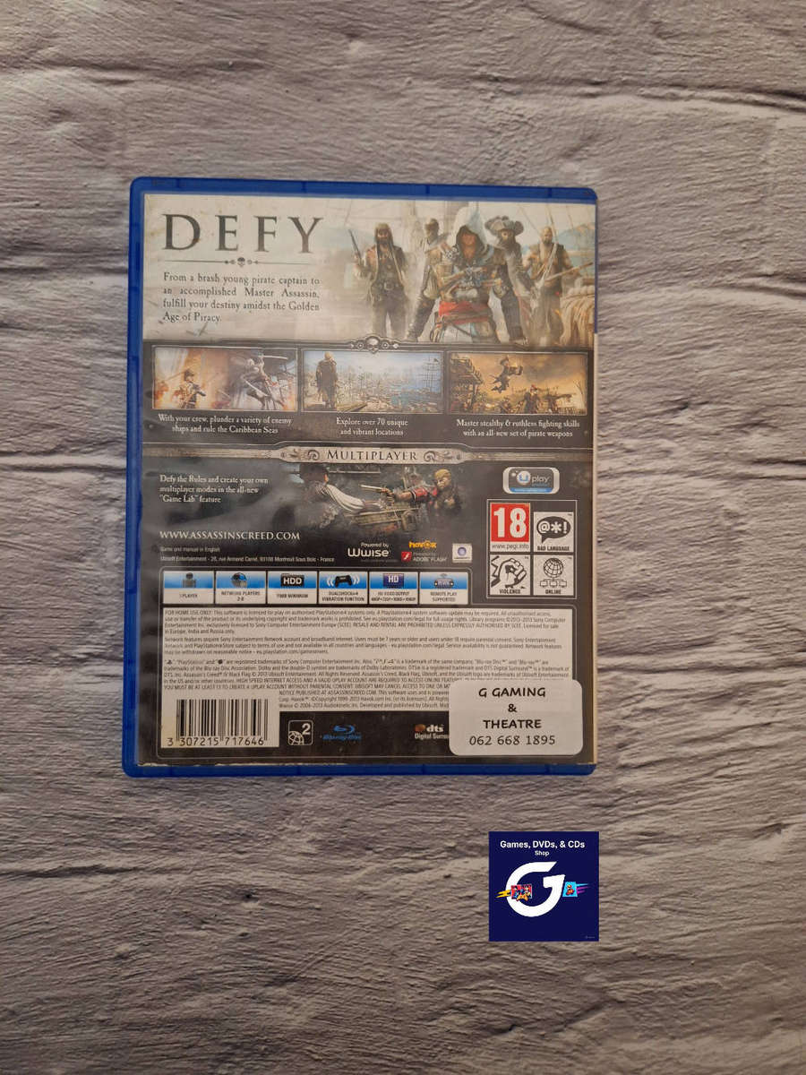 Assassins Creed IV Black Flag PlayStation 4