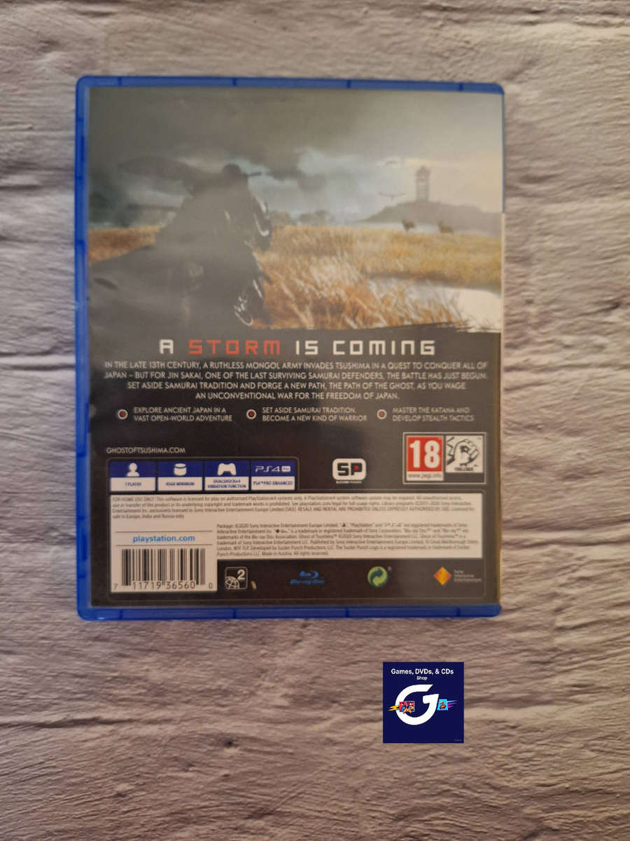 Ghost of Tsushima PlayStation 4