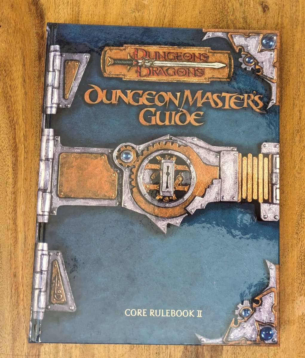 Dungeons & Dragons 3rd Edition Core Rulebook Set + DMG II - Player's Handbook, DMG, Monster Manual