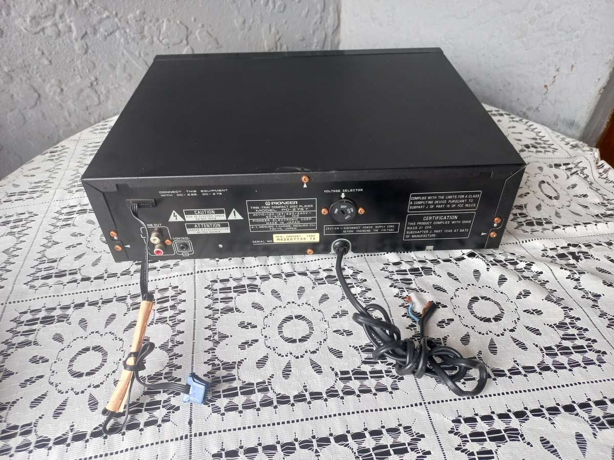 Pioneer PD-Z75T Compact Disc player