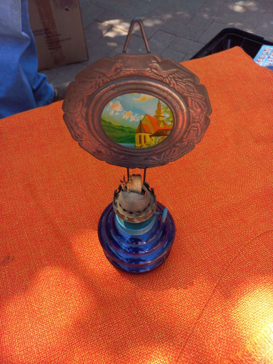 Vintage paraffin lamp