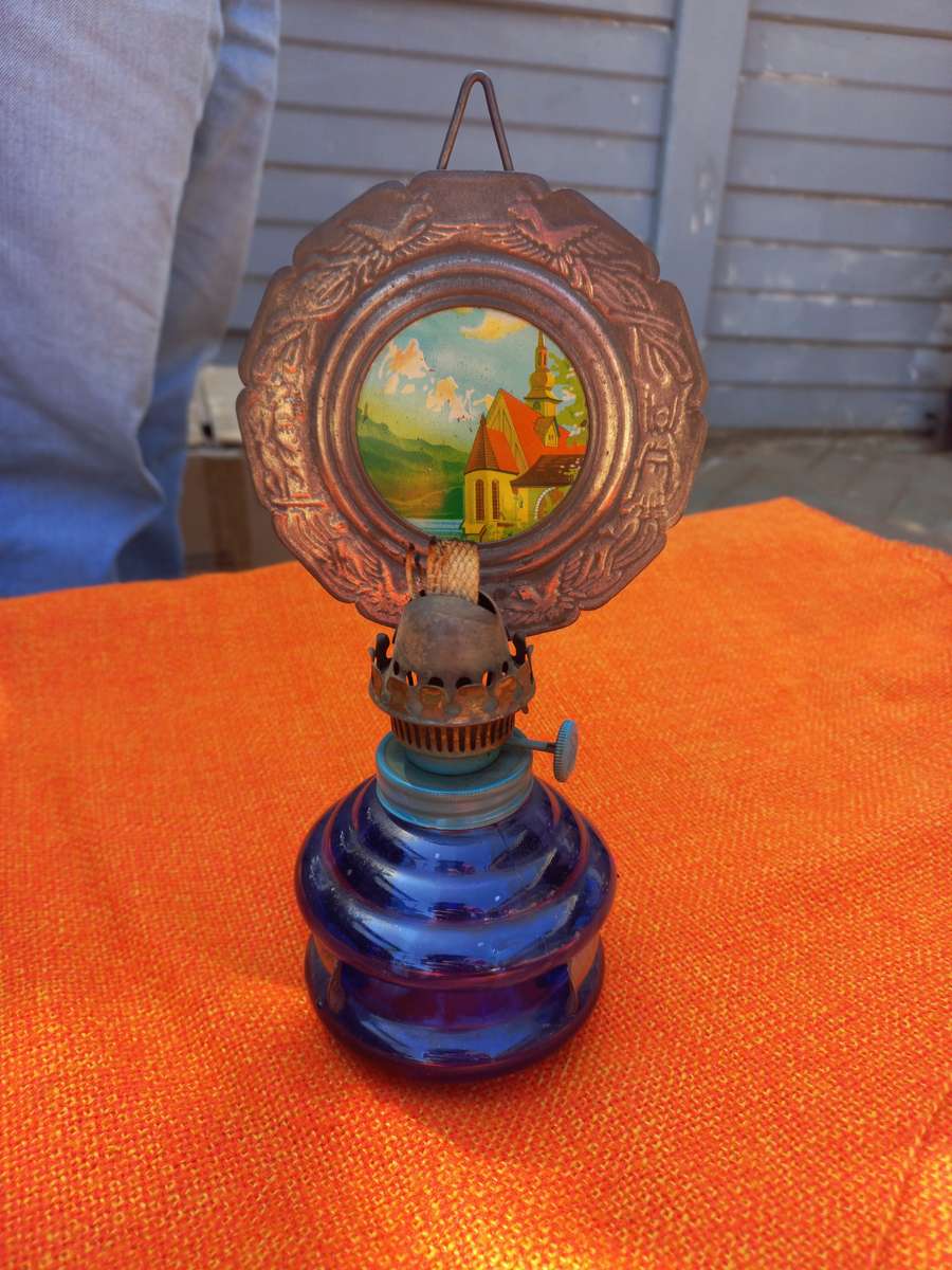 Vintage paraffin lamp