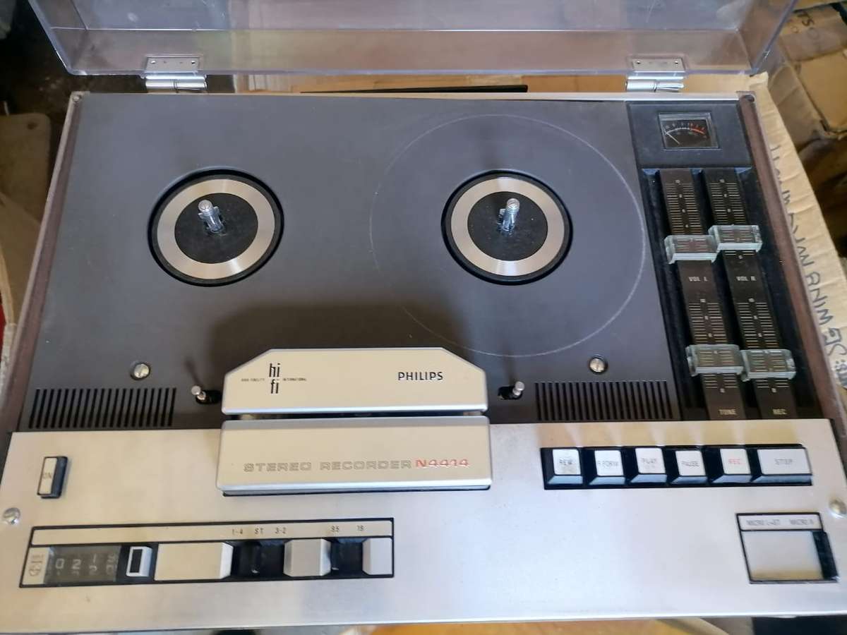 Vintage Philips N4414 Stereo Recorder