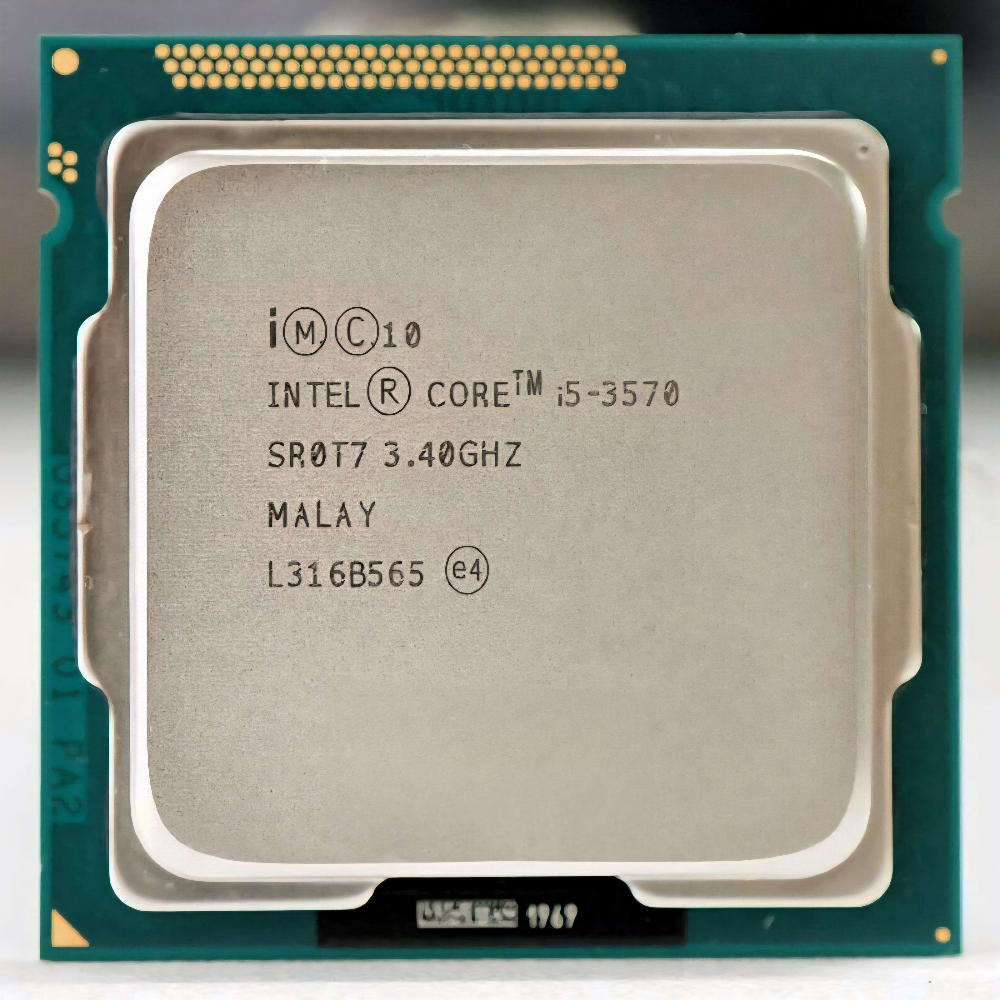 Intel Core i5 3570 3rd Gen CPU 3.4GHz Quad Core Socket LGA1155 Processor - Pre-owned