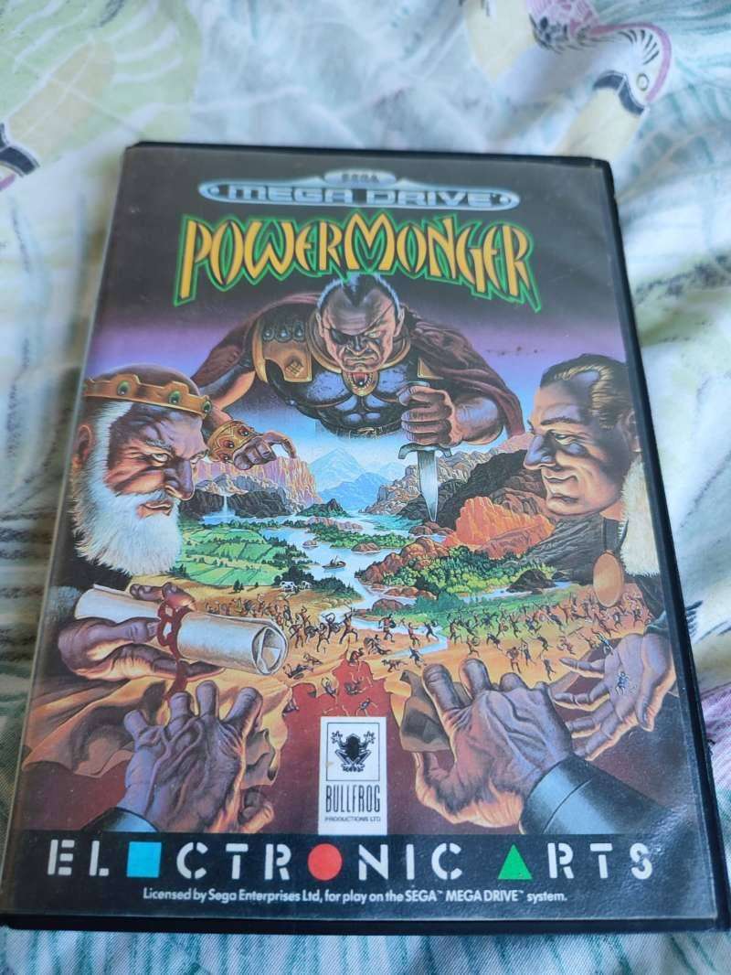 Power Monger Sega Genesis Mega Drive