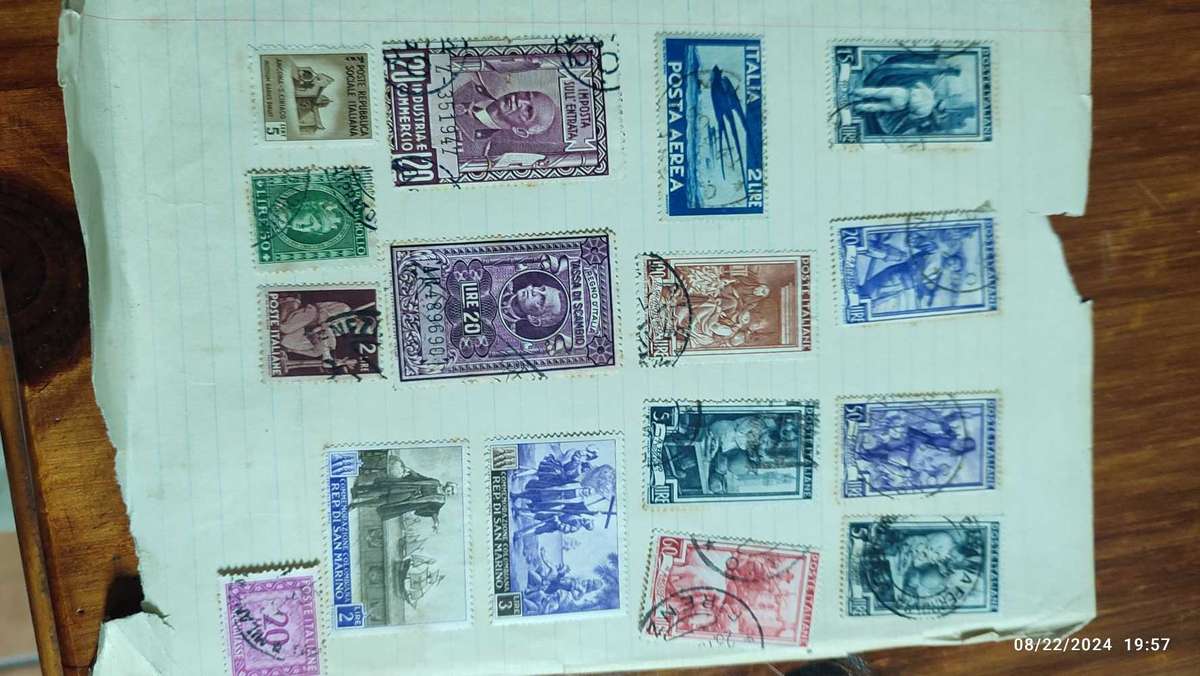 Stamps galaore