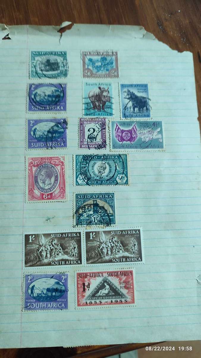 Stamps galaore