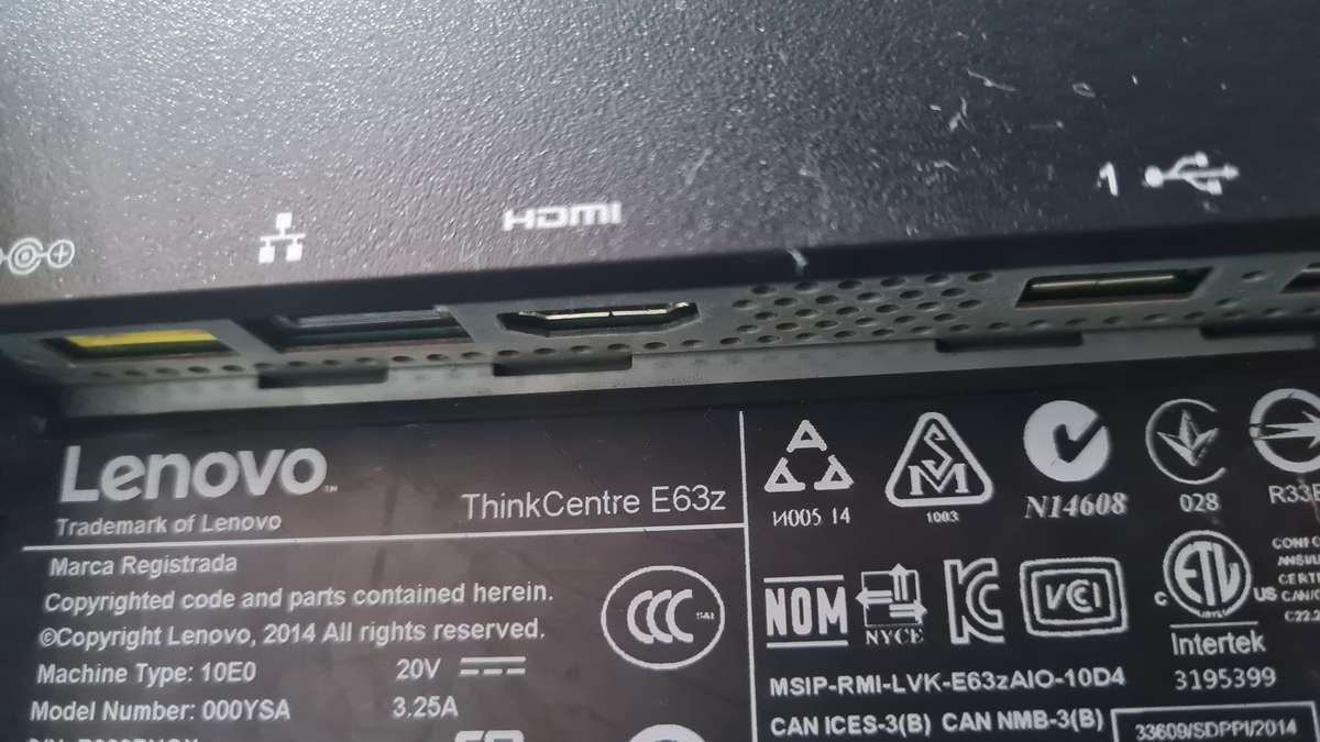 LENOVO THINKCENTRE ALL IN ONE CORE i3 4th GEN