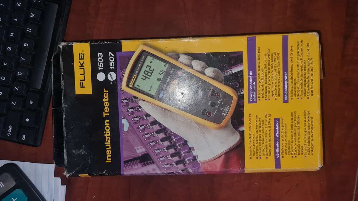 FLUKE 1507 TESTER WORTH R18000.00