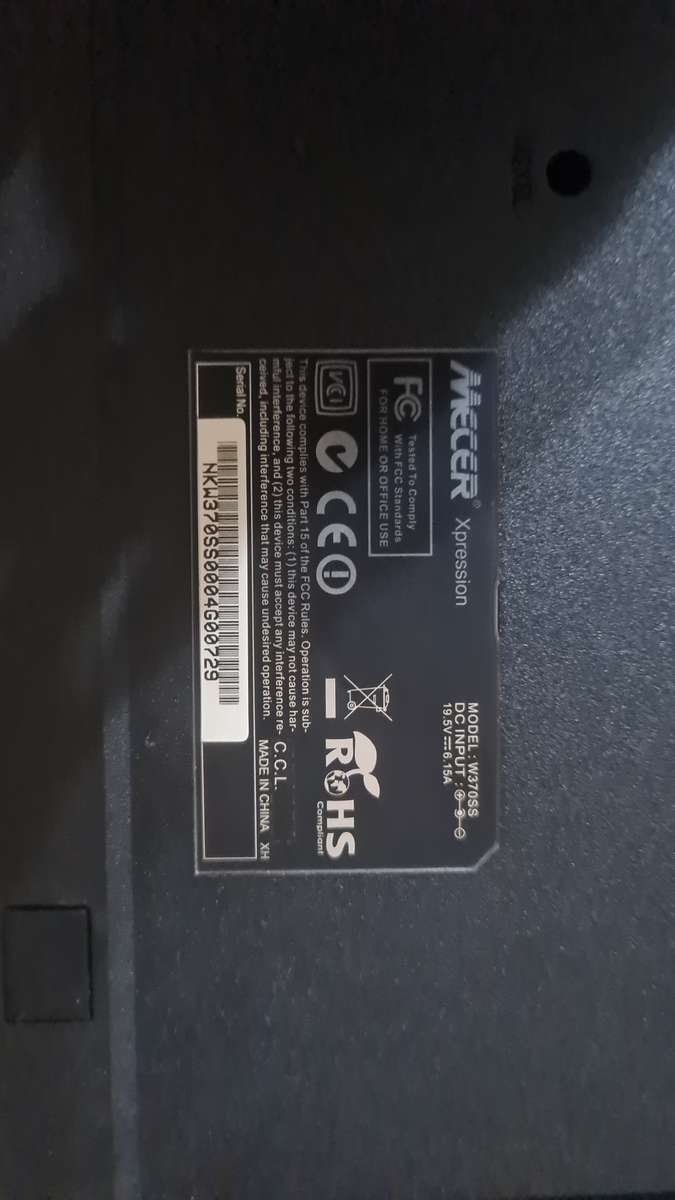 MECER XPRESSION CORE i7 W370S GAMING LAPTOP