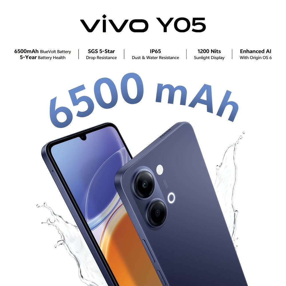 Original Vivo Y05 (4GB+128GB)