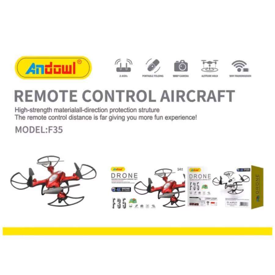 Andowl F35 Foldable Drone FPV Hi Speed 4K HD Camera