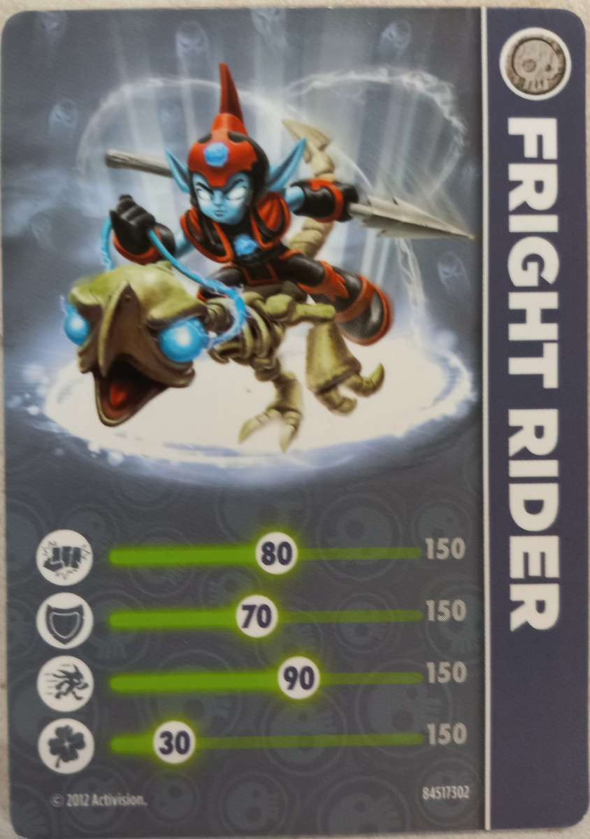 Fright Rider Figurine - Skylanders Giants