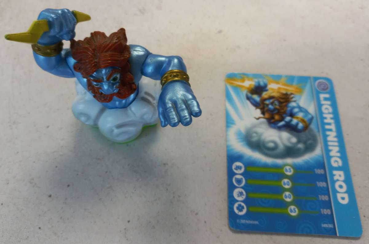Lightning Rod Figurine - Skylanders Spyros Adventure