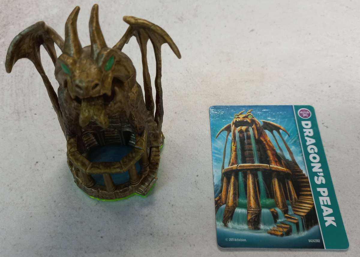 Dragon's Peak Figurine - Skylanders Spyros Adventure