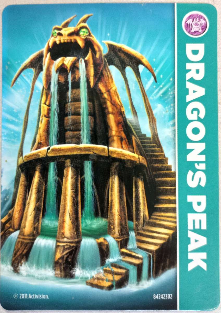 Dragon's Peak Figurine - Skylanders Spyros Adventure