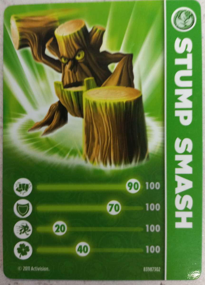 Stump Smash Figurine - Skylanders Spyros Adventure