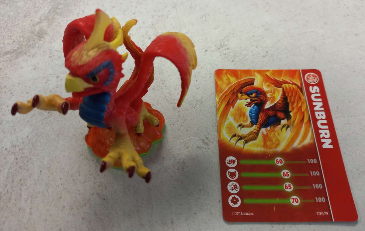 Sunburn Figurine - Skylanders Spyros Adventure