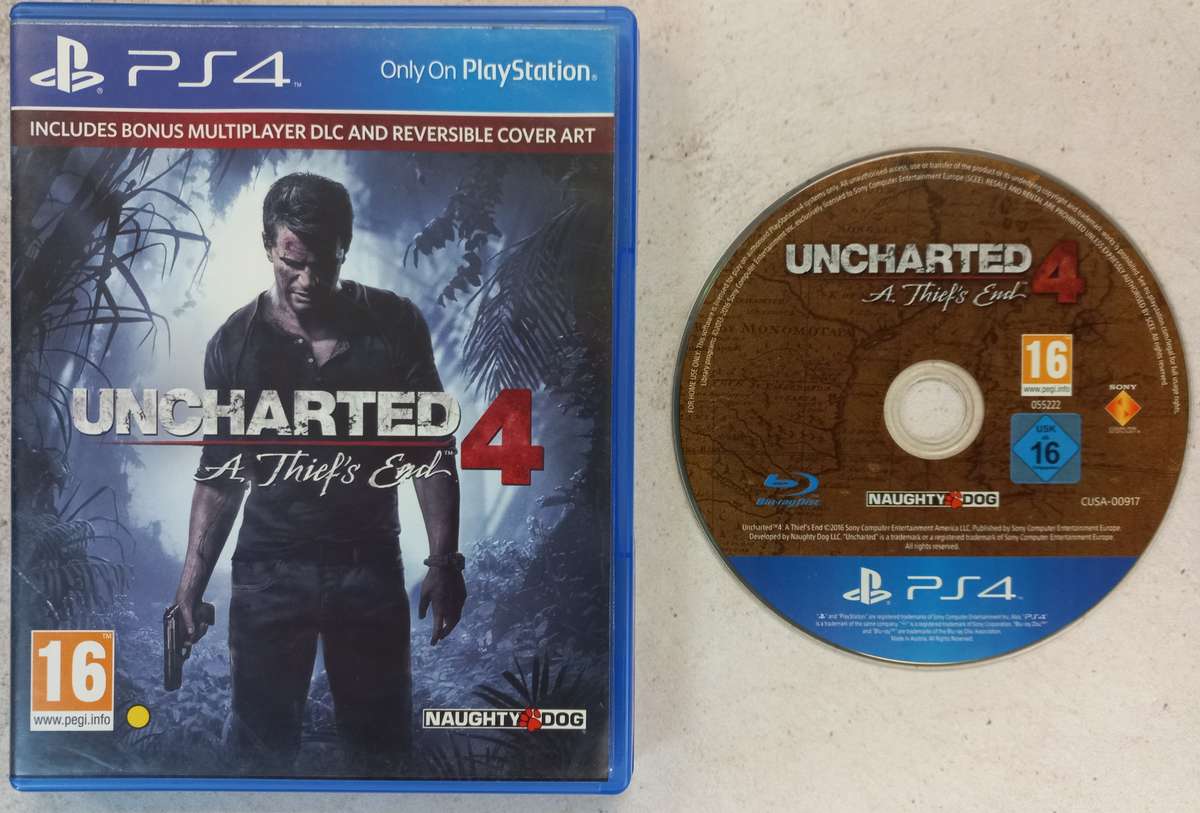 Uncharted 4 A Thiefs End (PS4)