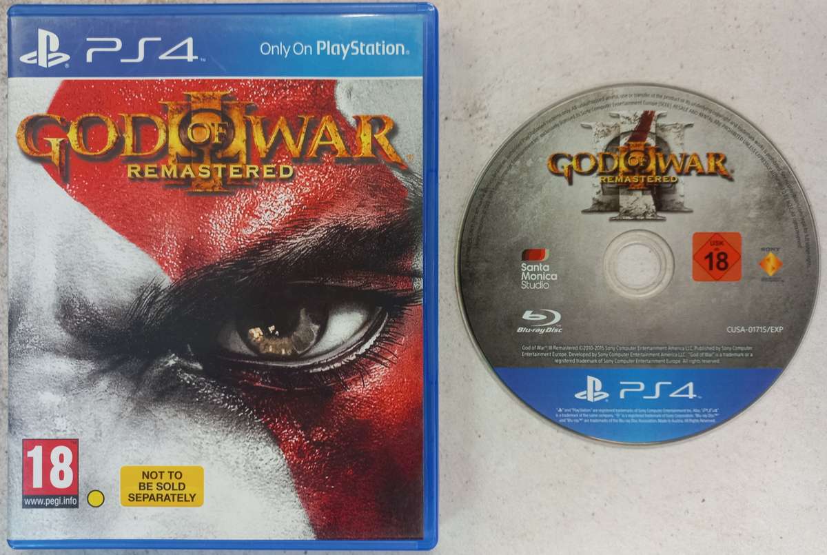 God of War III (3) Remastered (PS4)
