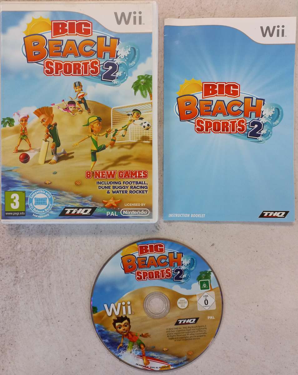 Big Beach Sports 2 (Wii) - Complete