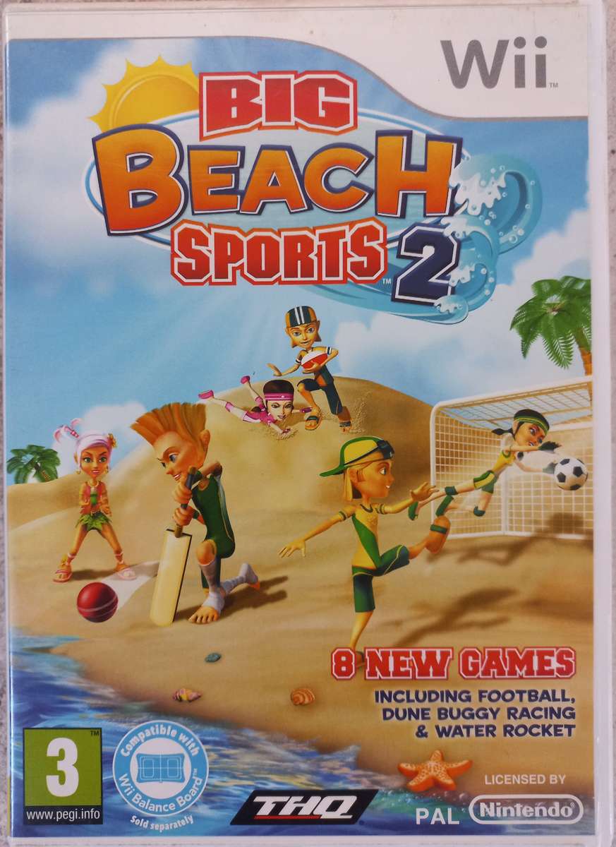 Big Beach Sports 2 (Wii) - Complete