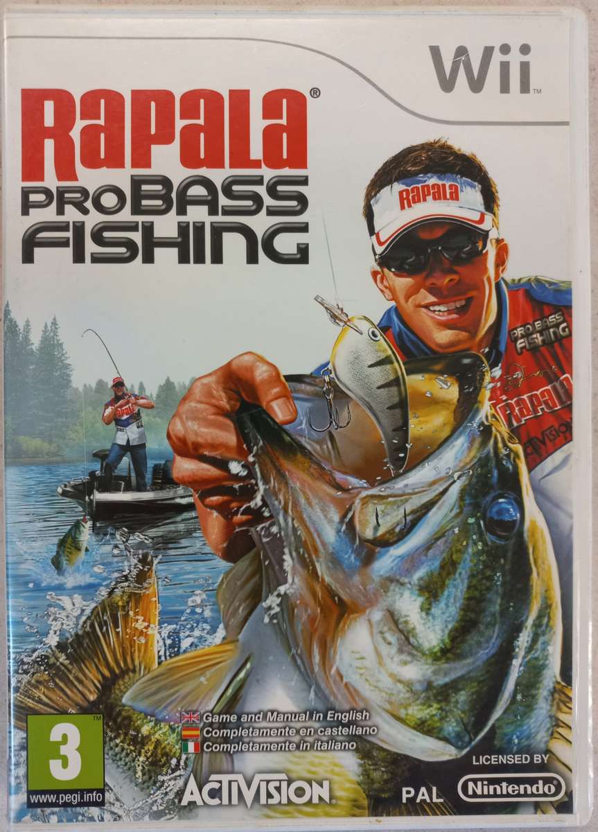 Rapala Pro Bass Fishing (Fishing Rod Bundle) (Wii)