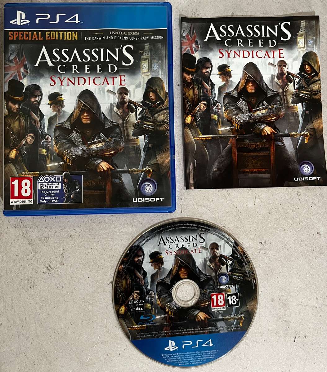 PS4 Game  Assassins Creed Syndicate  Tested  Open-World London  Fast Shipping