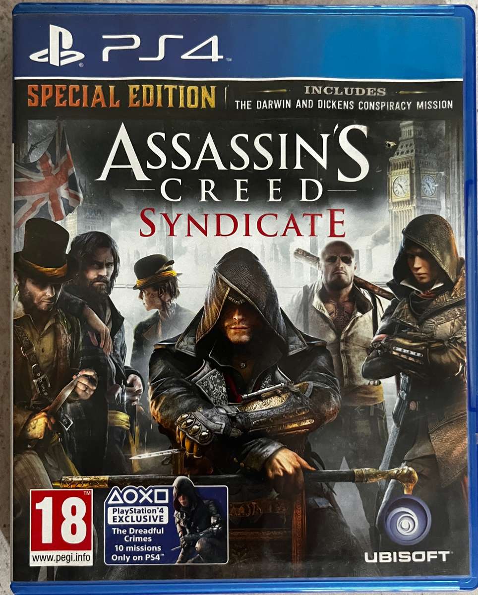 PS4 Game  Assassins Creed Syndicate  Tested  Open-World London  Fast Shipping